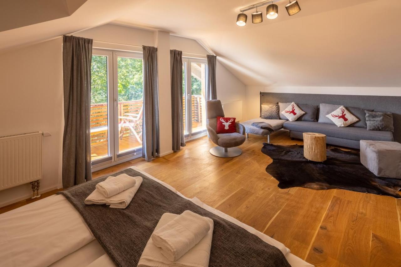 Wald Lounge Villa Oberstaufen Exteriör bild