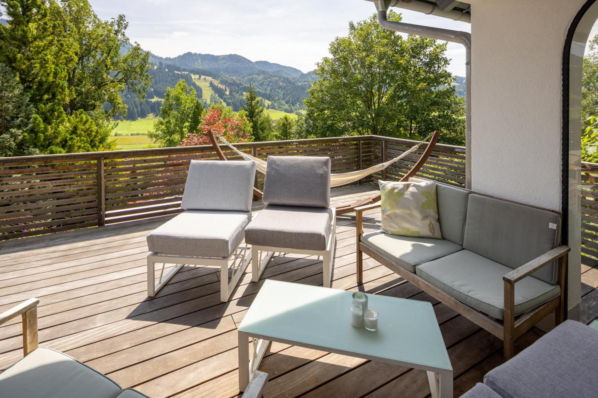 Wald Lounge Villa Oberstaufen Exteriör bild