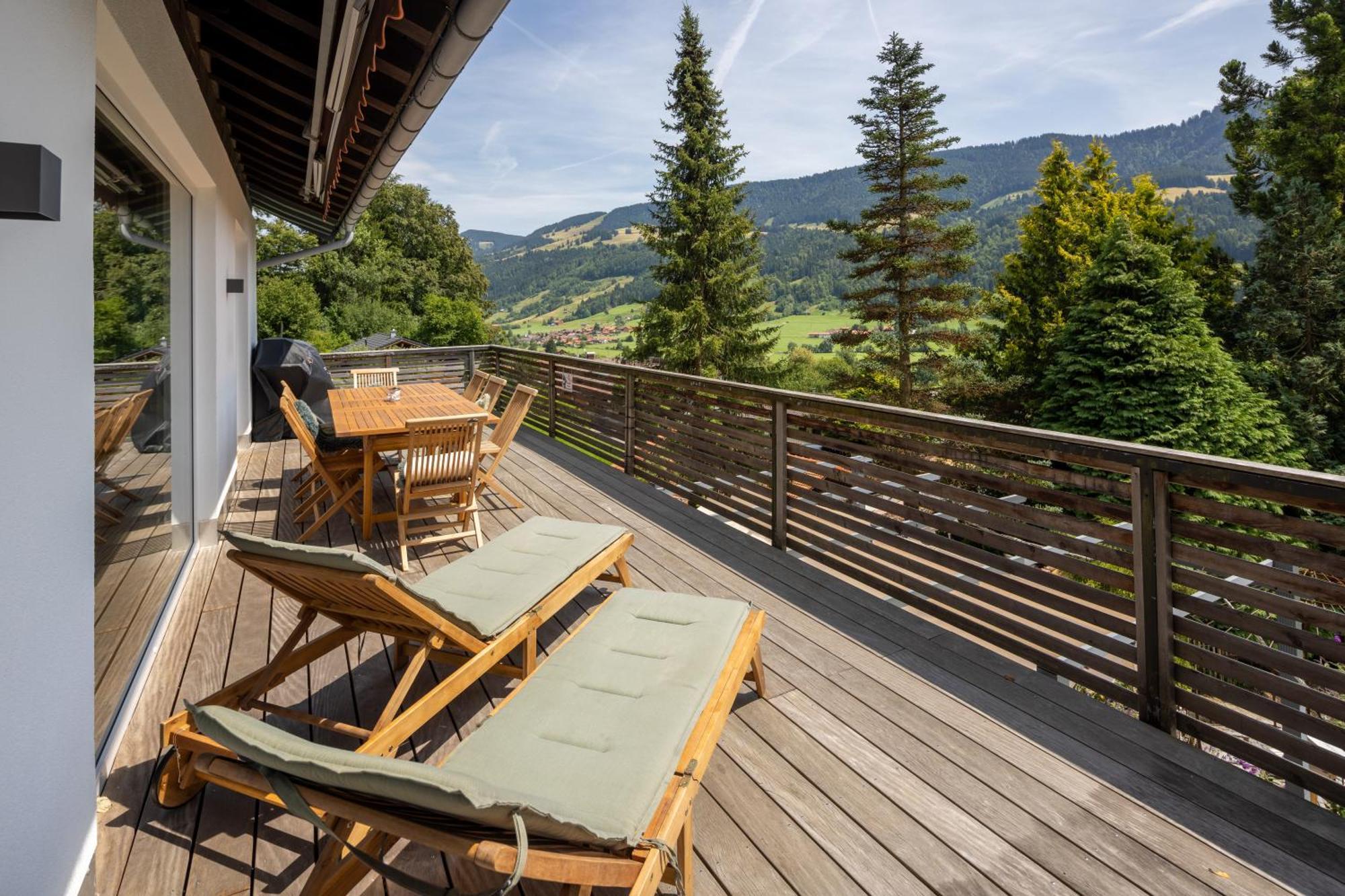 Wald Lounge Villa Oberstaufen Exteriör bild