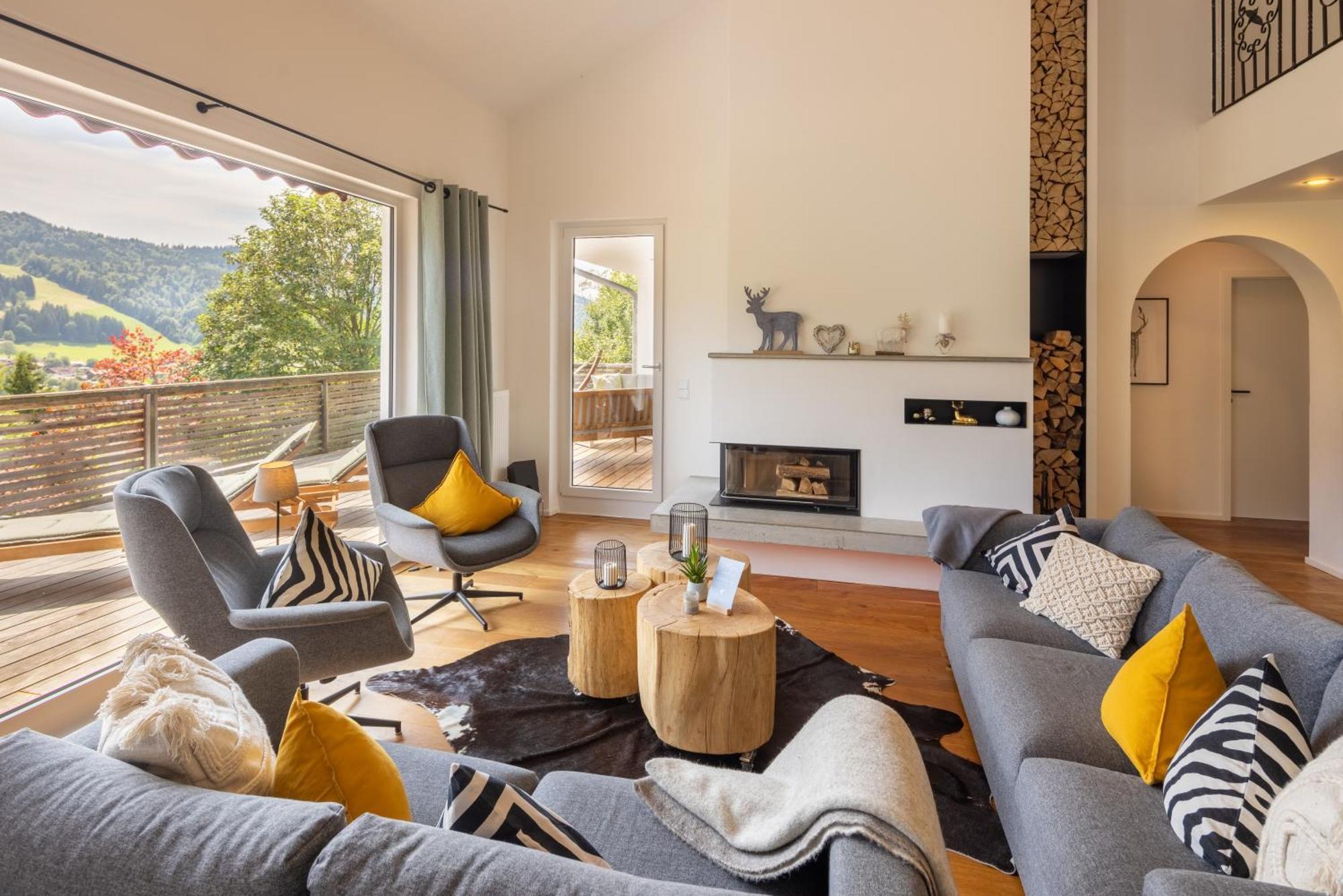 Wald Lounge Villa Oberstaufen Exteriör bild